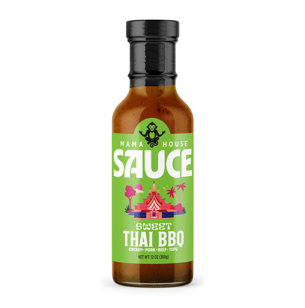 Mama House- Sweet Thai BBQ Sauce, 12 Ounces